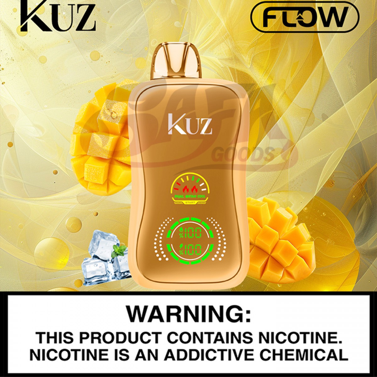 Kuz - Flow 25000 Puff Disposable Vapes [5PC]